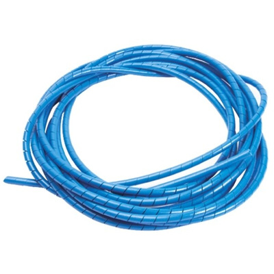 HellermannTyton Spiral Wrap, I.D 4mm, 20mm Metal Detectable PE SBPEMC Series