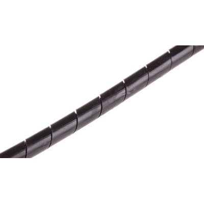 RS PRO Spiral Wrap, I.D 1.5mm, 10mm Polyethylene