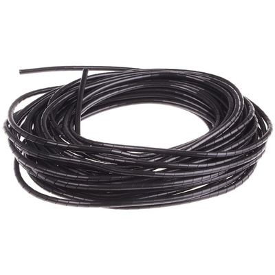 RS PRO Spiral Wrap, I.D 4mm, 15mm Polyethylene