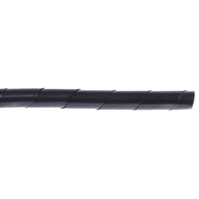 RS PRO Spiral Wrap, I.D 6mm, 30mm Polyethylene