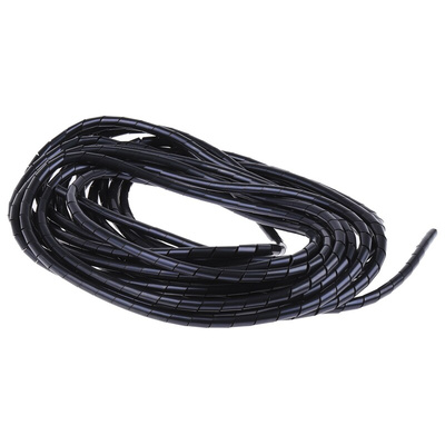 RS PRO Spiral Wrap, I.D 6mm, 30mm Polyethylene