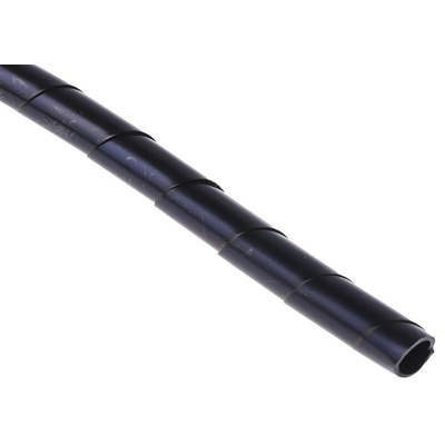 RS PRO Spiral Wrap, I.D 6mm, 30mm Polyethylene