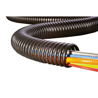HellermannTyton Spiral Wrap, I.D 10mm, 14mm PP SPS Series