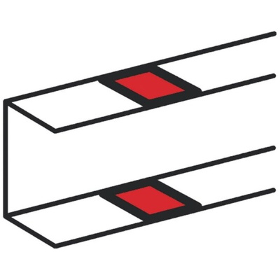 Legrand PVC Cable Trunking Accessory, (L) 50 x (H) 105mm, Miniature PVC