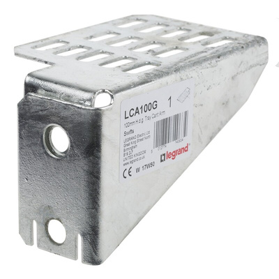 Legrand Cantilever Arm Bracket Hot Dip Galvanised Steel Cable Tray Accessory, 100 mm Width, 74mm Depth