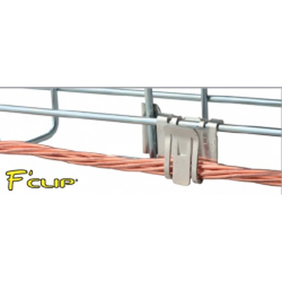 MECATRACTION Earthing Bonding Clip Steel Cable Tray Accessory