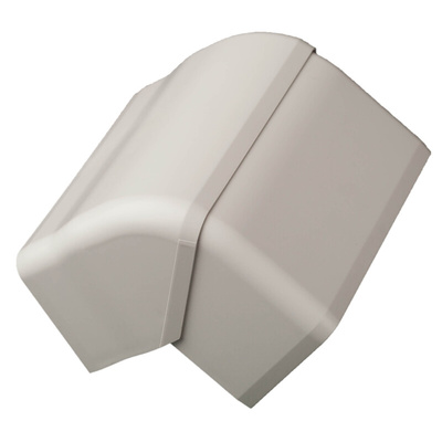 RS PRO PVC Cable Trunking External Cover, 130 x 70mm