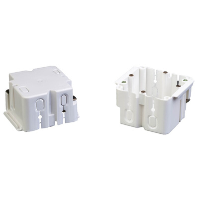 RS PRO PVC Cable Trunking Flat Corner