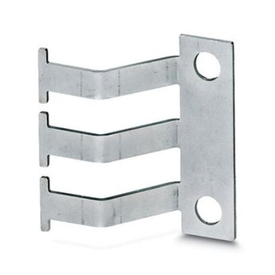 Phoenix Contact Cable Intercepting Strip Stainless Steel Cable Tray Accessory, 14 mm Width, 42.5mm Depth