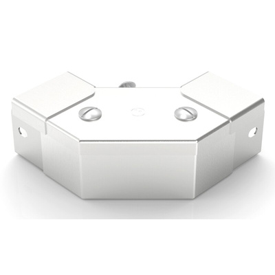 RS PRO 304 Stainless Steel Cable Trunking Accessory, 50 x 50mm