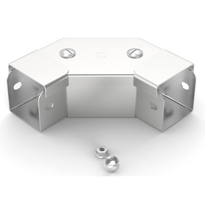 RS PRO 304 Stainless Steel Cable Trunking Accessory, 50 x 50mm