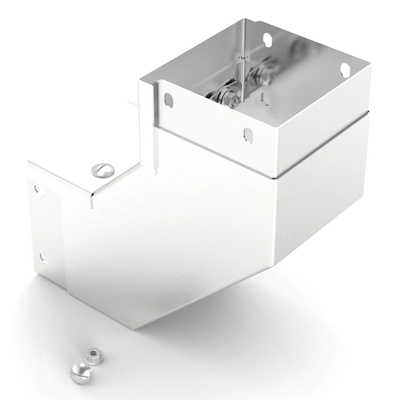 RS PRO 304 Stainless Steel Cable Trunking Accessory, 50 x 50mm