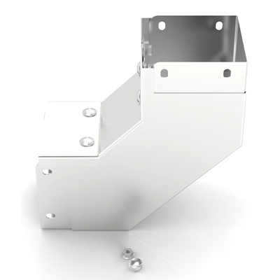 RS PRO 304 Stainless Steel Cable Trunking Accessory, 75 x 75mm
