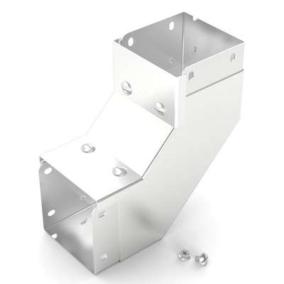 RS PRO 304 Stainless Steel Cable Trunking Accessory, 75 x 75mm
