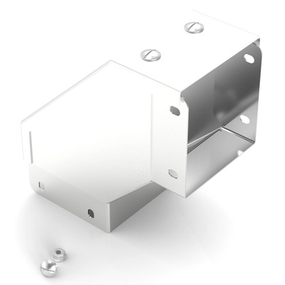 RS PRO 304 Stainless Steel Cable Trunking Accessory, 50 x 50mm