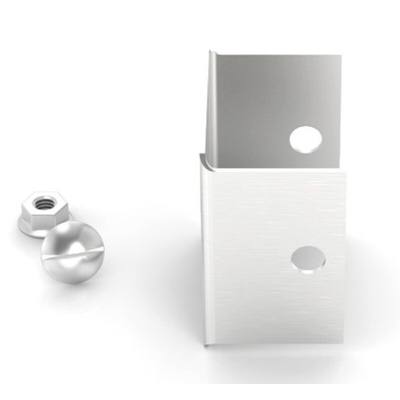 RS PRO 304 Stainless Steel Cable Trunking Accessory, 50 x 50mm