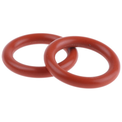 RS PRO Silicone O-Ring, 12.37mm Bore, 11/16in Outer Diameter