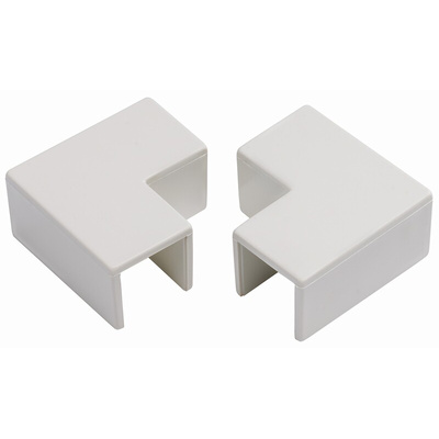 RS PRO PVC Cable Trunking Accessory, 38 x 25mm