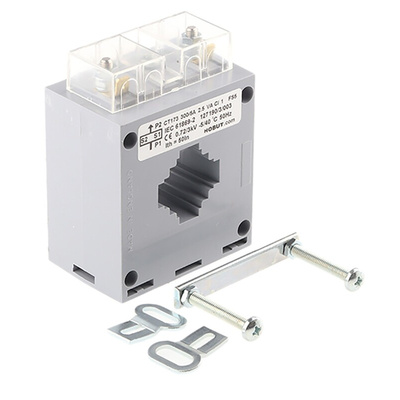 HOBUT CT173 Series Base Mounted Current Transformer, 300A Input, 300:5, 5 A Output, 40mm Bore