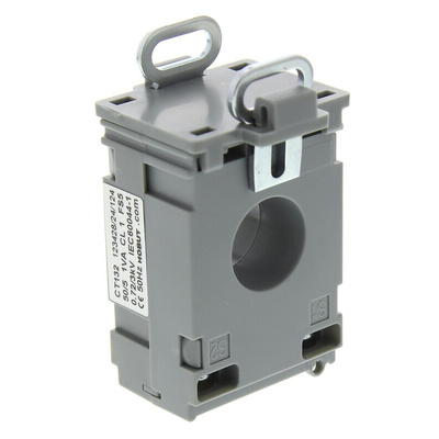 HOBUT CT132 Series DIN Rail Mounted Current Transformer, 50A Input, 50:5, 5 A Output, 21mm Bore