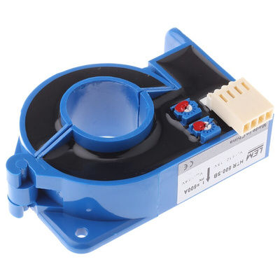 LEM HTR Series Current Transformer, 500A Input, 1000:1, 21mm Bore, 12 → 15 V