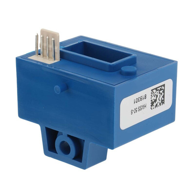 LEM HASS Series Current Transformer, 50A Input, 50:1, 20.4 x 10.4mm Bore, 5 V