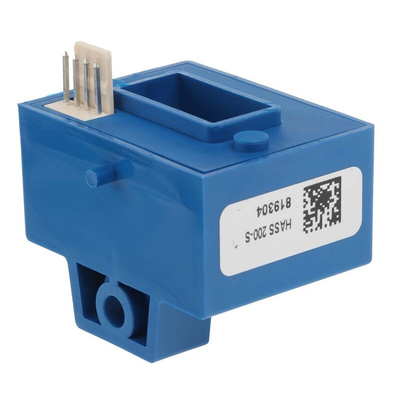 LEM HASS Series Current Transformer, 200A Input, 200:1, 20.4 x 10.4mm Bore, 5 V
