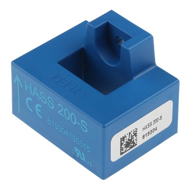 LEM HASS Series Current Transformer, 200A Input, 200:1, 20.4 x 10.4mm Bore, 5 V