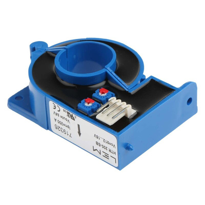 LEM HTR Series Current Transformer, 200A Input, 400:1, 21mm Bore, 12 → 15 V