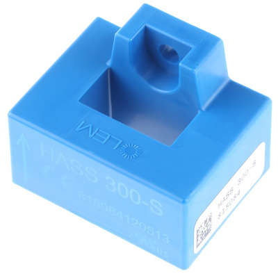 LEM HASS Series Current Transformer, 300A Input, 300:1, 25 mArms Output, 20.4 x 10.4mm Bore, 5 V