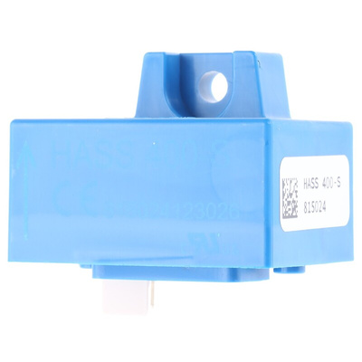 LEM HASS Series Current Transformer, 400A Input, 400:1, 20.4 x 10.4mm Bore, 5 V