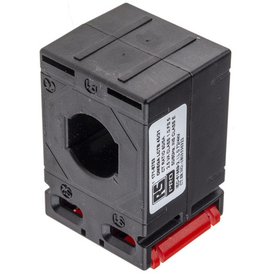 RS PRO Base Mounted Current Transformer, 80A Input, 80:5, 5 A Output, 21 x 10mm Bore