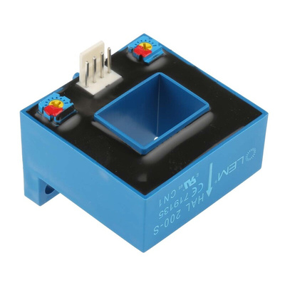 LEM HAL Series Current Transformer, 600A Input, 600:1, 20 x 15mm Bore, 15 V