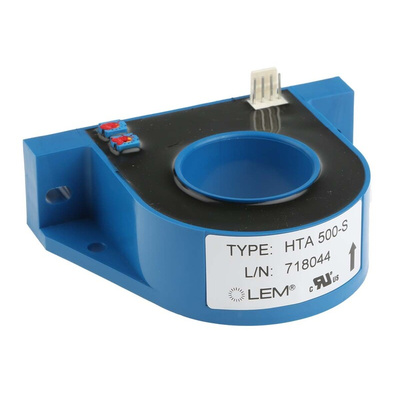 LEM HTA Series Current Transformer, 1000A Input, 1000:1, 32mm Bore, 15 V