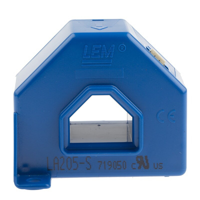 LEM LA Series Current Transformer, 300A Input, 300:1, 100 mArms Output, 22.7 x 17.4mm Bore, 12 → 15 V