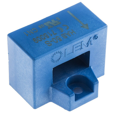LEM HAS Series Current Transformer, 50A Input, 50:1, 20.4 x 10.4mm Bore, 15 V