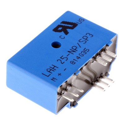 LEM LAH Series Current Transformer, 25A Input, 25:1