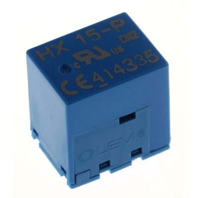 LEM HX Series Current Transformer, 15A Input, 1.4mm Bore, 15 V