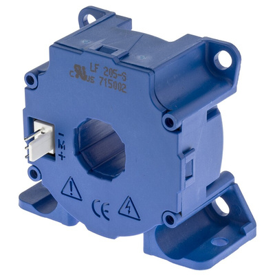 LEM LF Series Current Transformer, 420A Input, 420:1, 100 mArms Output, 15.5mm Bore, 12 → 15 V