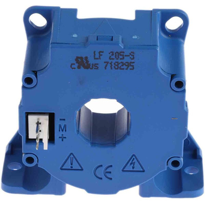 LEM LF Series Current Transformer, 420A Input, 420:1, 100 mArms Output, 15.6mm Bore, 12 → 15 V