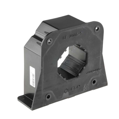 LEM LF Series Current Transformer, 2000A Input, 2000:1, 400 mArms Output, 60.5mm Bore, 15 → 24 V