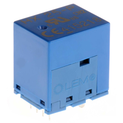 LEM HX Series Current Transformer, 25A Input, 1.6mm Bore, 15 V
