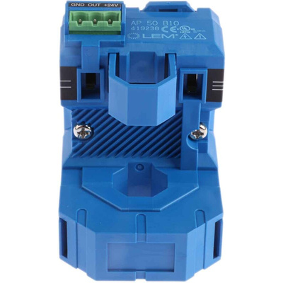 LEM AP Series Current Transformer, 50A Input, 50:1, 18mm Bore, 24 V dc