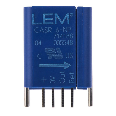 LEM CASR Series Current Transformer, 6A Input, 6:1, 5.25 V