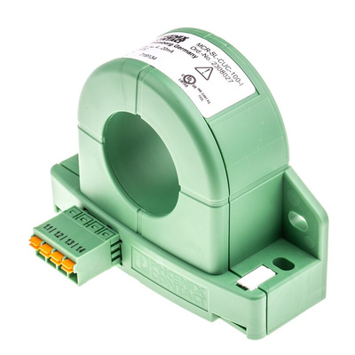 Phoenix Contact MCR-SL-CUC-100-I Series Current Transformer, 100A Input, 100:1, 4 → 20 mA Output, 32mm Bore, 20