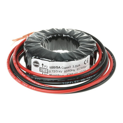 Nuvotem Talema 934 Series Current Transformer, 100A Input, 100:5