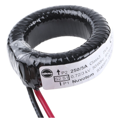 Nuvotem Talema 934 Series Current Transformer, 250A Input, 250:1
