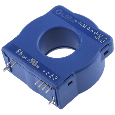 LEM CTSR Series Current Transformer, 21.6A Input, 21.6:1, 600 mA Output, 20.3mm Bore, 4.75 → 5.25 V