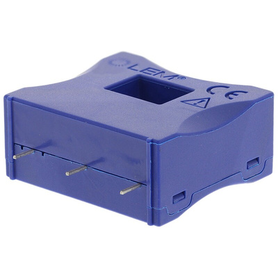 LEM LA Series Current Transformer, 130A Input, 130:1, 130 mA Output, 13.5 x 10mm Bore, 12 → 15 V
