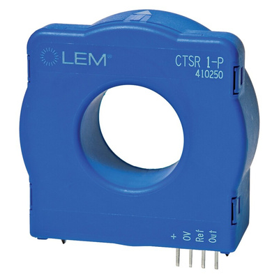 LEM CTSR Series Current Transformer, 1.7A Input, 1.7:1, 20.1mm Bore, 7 V
